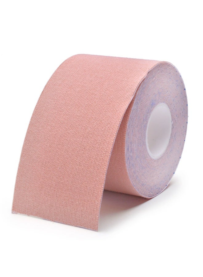 Kinesiology Elastic Muscle Support Tape for Sports & Physiotherapy 5cmx5m Roll, Skin Color